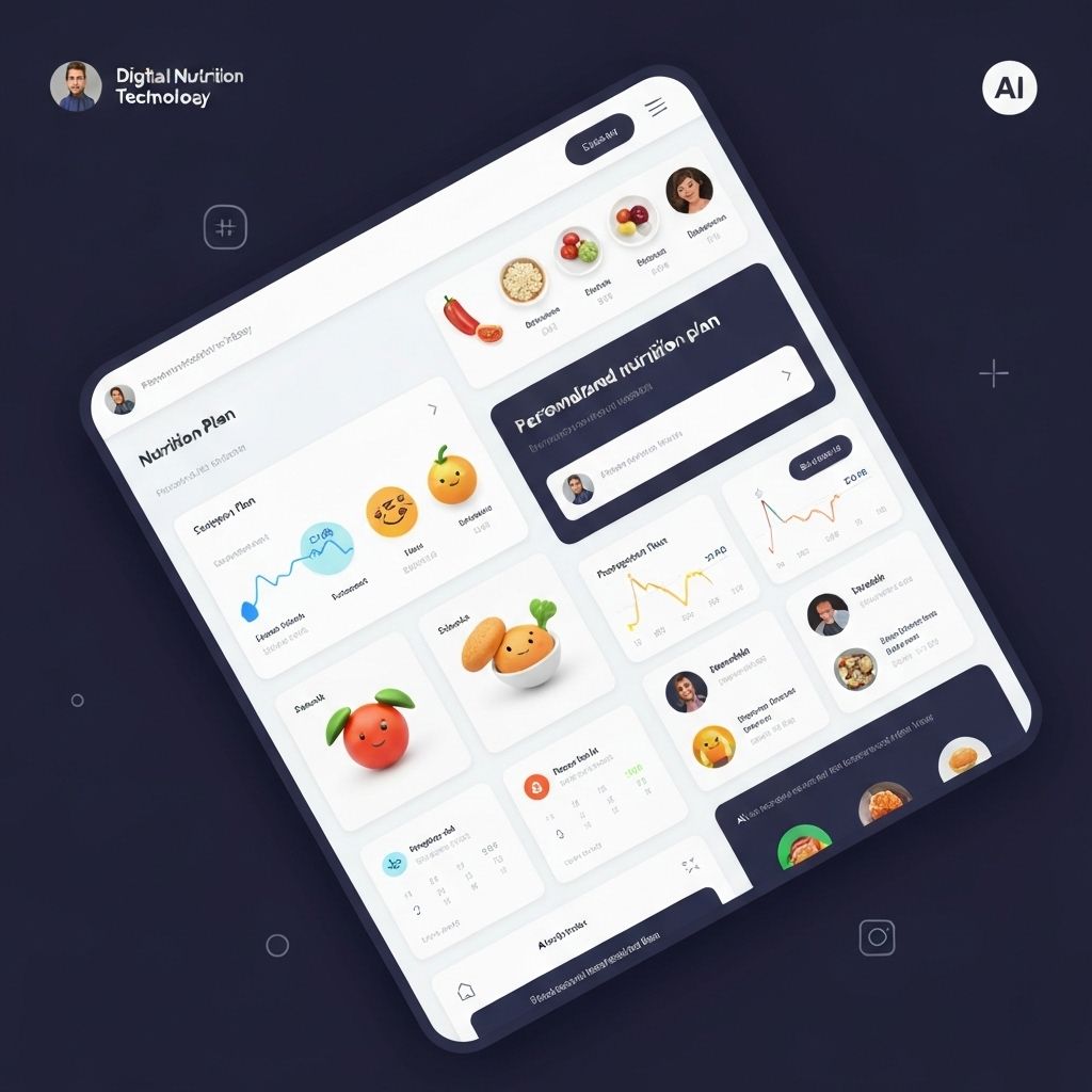 AI-powered nutrition technology interface